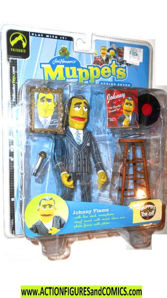 muppets JOHNNY FIAMA the muppet show striped suit moc ...