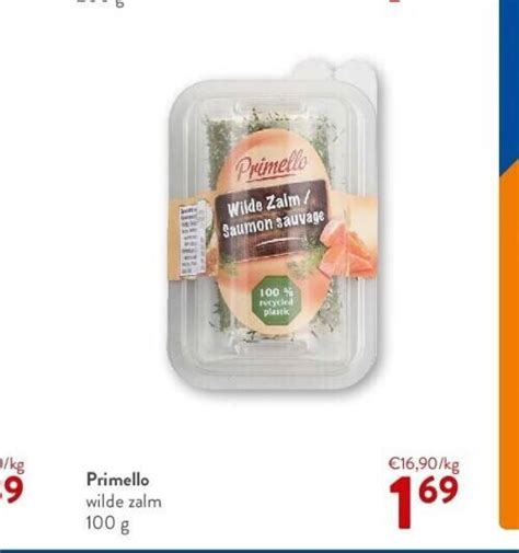 Primello Wilde Zalm G Promotie Bij Okay