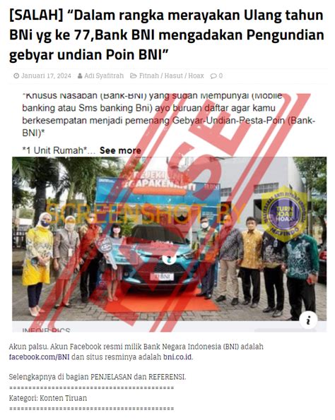 SALAH Dalam Rangka Memperingati Gelegar Bulan Suci Ramadhan BNI