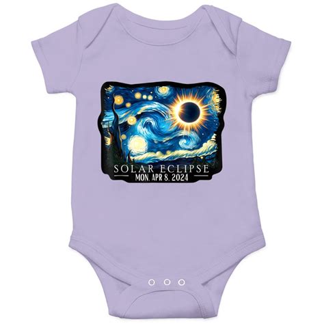 Vintage American Totality Starry Night Eclipse Solar 2024 Ts Onesies