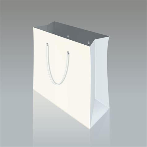 Premium Vector Paper Shopping Bag