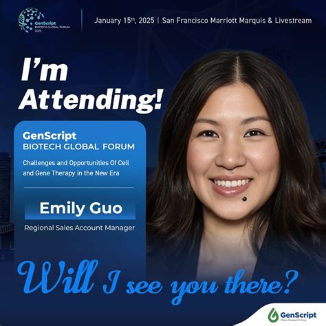 Join Industry Leaders At Genscripts Biotech Forum At Jpm In San