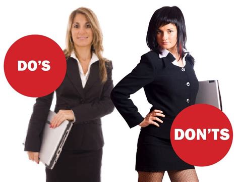 Image Result For The Dos And Donts Women Office Dressing Job