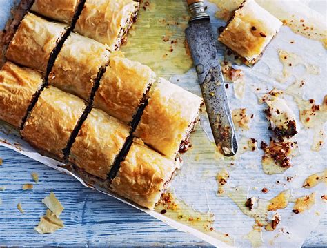 Schokoladen Baklavar Llchen Mit N Ssen Rezept Lecker