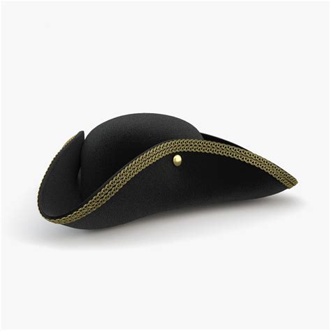 Tricorne hat 3D model - TurboSquid 1678079