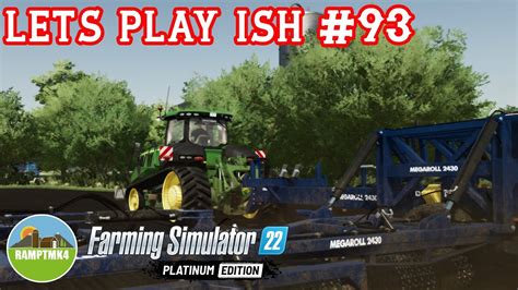 Farming Simulator 22 Let S Play Ish 93 Rolling Canola On Elmcreek