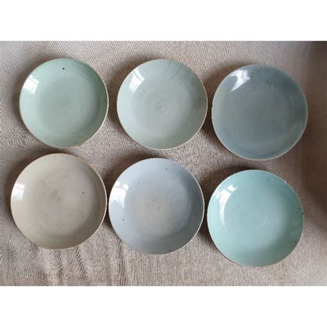 Jual Piring Celadon Antik Kuno Tua Dinasty Qing Masih Layak Koleksi