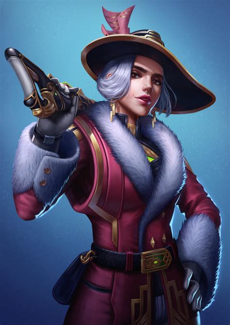 Overwatch Socialite Ashe By Fuyuan1998 On Deviantart