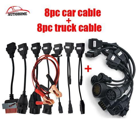 Full Set Pcs Car Cables Pcs Truck Cables For Cdp Obd Obdii