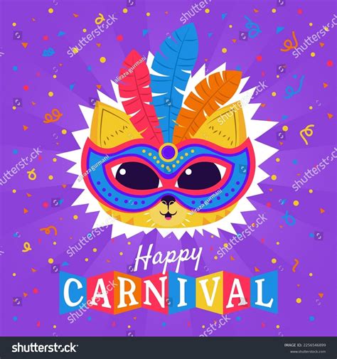 Carnival Festival Vector Illustration Musical Dance Stock Illustration 2256546899 Shutterstock