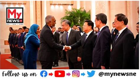 Maldives China Sign 21 Agreements After Muizzu Xi Meeting Amid