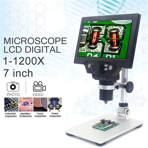 Mustool G1200 Digital Microscope 12MP 7 Inch Large Color Screen Large