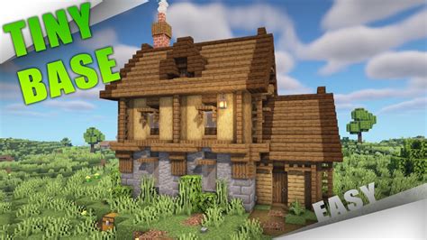 Minecraft How To Build A Quick And Easy Survival Starter Base For 1