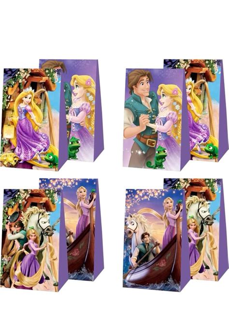 Pocacy Pcs Tangled Party Favor Gift Bag For Rapunzel Party