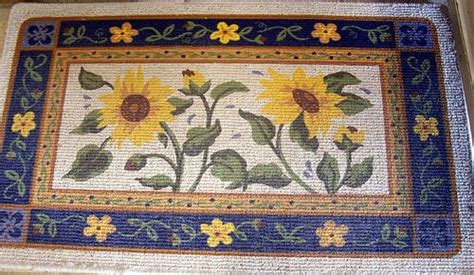 sunflower kitchen rugs