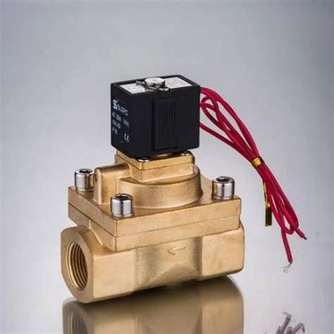 Bar Material Brass Bronze High Pressure Solenoid Valve Valve Size