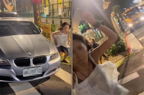 Bmw違停被偷拍惹糾紛！駕駛反擊拍落手機急落跑 網驚：還以為是喪屍 上報 焦點