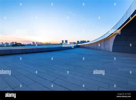 cityscape and skyline of harbin at sunrise from square Stock Photo - Alamy