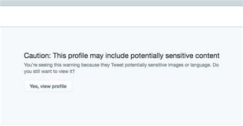 How To Remove The Sensitive Content Warning On Twitter