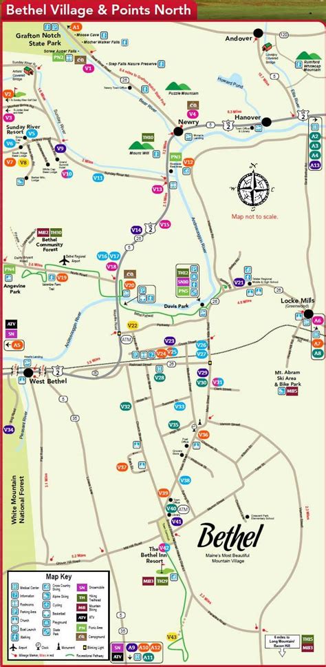 Area Map - Bethel Area Chamber of Commerce