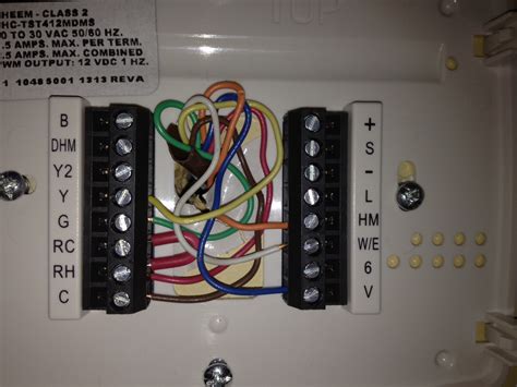 Rheem Heat Pump Wiring Thermostat