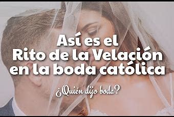 Así es el Rito de la Velación en una Boda Católica Paperblog