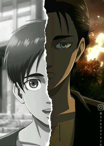 Eren Jeager Evolution Kyojin Shingeky Shingeki No Kyojin