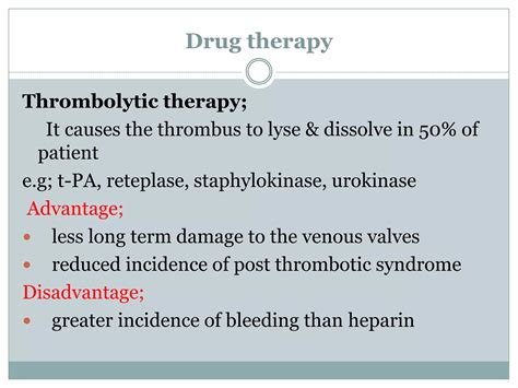 Dvt Deep Vein Thrombosis Ppt Free Download