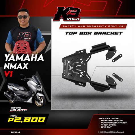 K3 Rack Bracket For Yamaha NMAX V1 Lazada PH