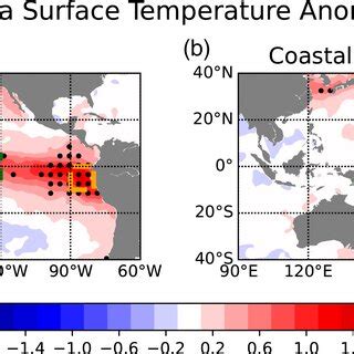 Composites Of Jaso Ssta During A Coastal El Ni O Years And B