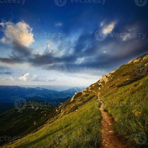 Beautiful sunny mountain landscape 15256178 Stock Photo at Vecteezy