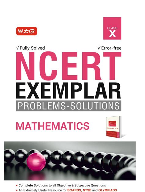 Mtg Ncert Exemplar Problem Solutions Mathematics Class 10 Complete Solution To All Objective