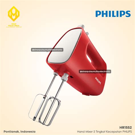 Jual Philips Hand Mixer Tingkat Kecepatan Turbo Hr Hr