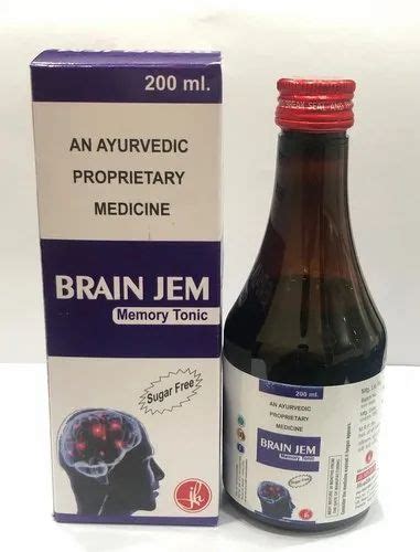 Syrup 200 Ml Ayurvedic Brain Tonic At Rs 120 Bottle In Chandigarh ID