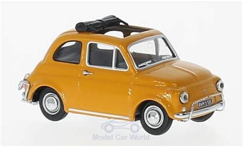 Modellautos Fiat 500 L 1 43 Vitesse L Gelb 1968 Online Modellautos De