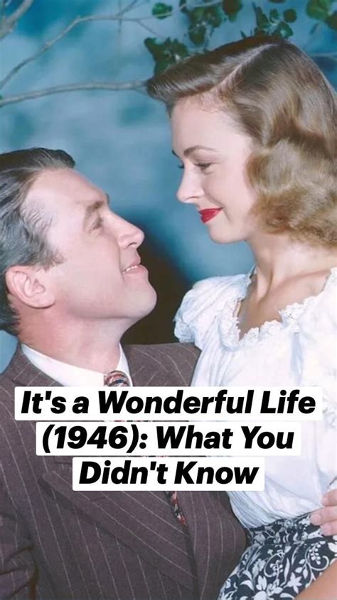 It's a Wonderful Life (1946): What You Didn't Know | Classical ...