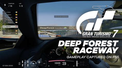 Gran Turismo 7 Gameplay Video Deep Forest Raceway