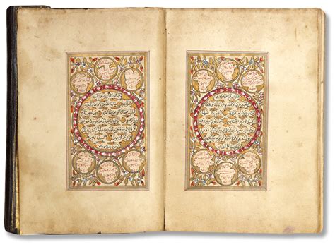 AN ILLUMINATED QURAN TURKEY DATED 1293 AH 11878 AD