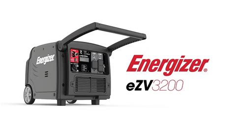 Energizer® Ezv3200 Gas Powered Portable Inverter Generator Youtube