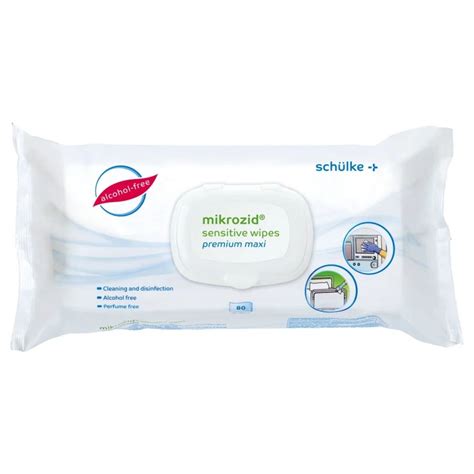 schülke mikrozid sensitive wipes premium Desinfektionstücher Packung