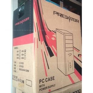 Jual Casing PC Avaris Predator M ATX PSU 450w Shopee Indonesia