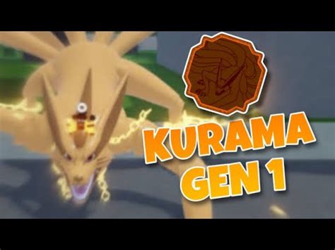 Shindo Life Solando Kurama Gen At Dropar Youtube