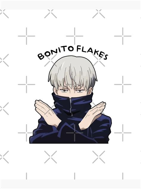 "Toge Inumaki Bonito Flakes Funny" Poster for Sale by ProductAnime | Redbubble