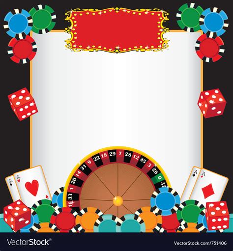 Casino night party Royalty Free Vector Image - VectorStock