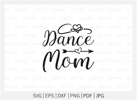 Dance Mom Svg File Ballet Mum Svg Afbeelding Door Dinvect · Creative Fabrica