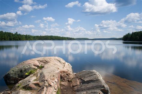 Long Exposure On Smoke Lake In Algonquin Provincial Park Gettapix