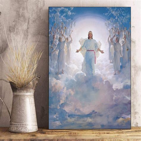 The Second Coming / Christ Pictures / Jesus Wall Art / Gift for ...