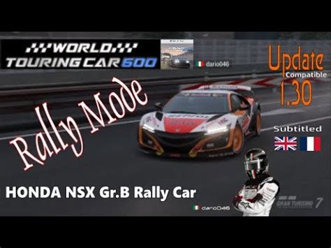 Gran Turismo 7 World Touring Car 600 Tokyo Expressway Rally Mode