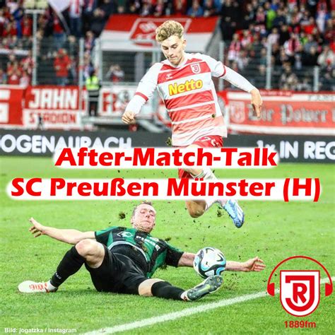 After Match Talk Ssv Jahn Regensburg Sc Preu En M Nster