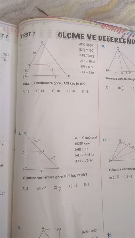 Arkada Lar Iki Soruyu Da Zene Puan Bakar M S N Z Eodev